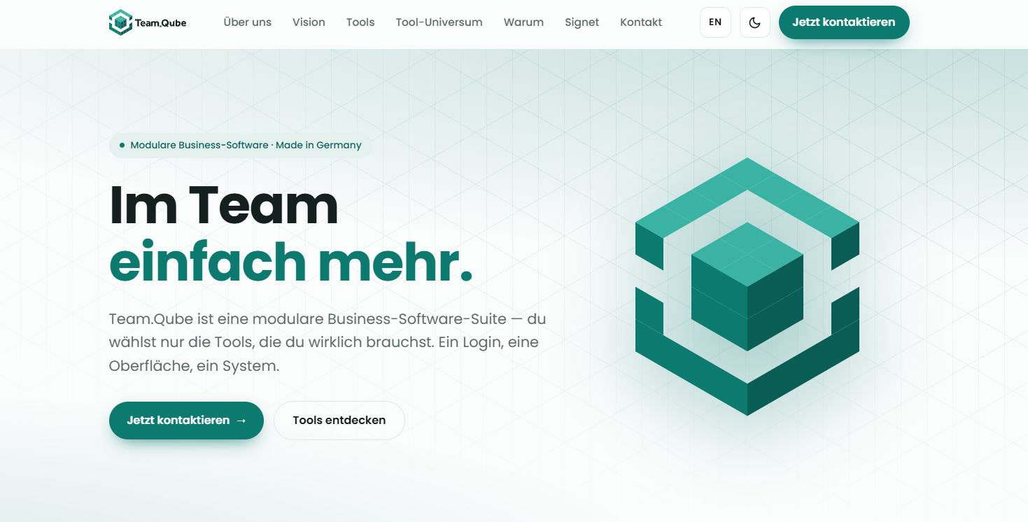 Team.Qube: SaaS-Werkzeuge von Trivitec für den Mittelstand