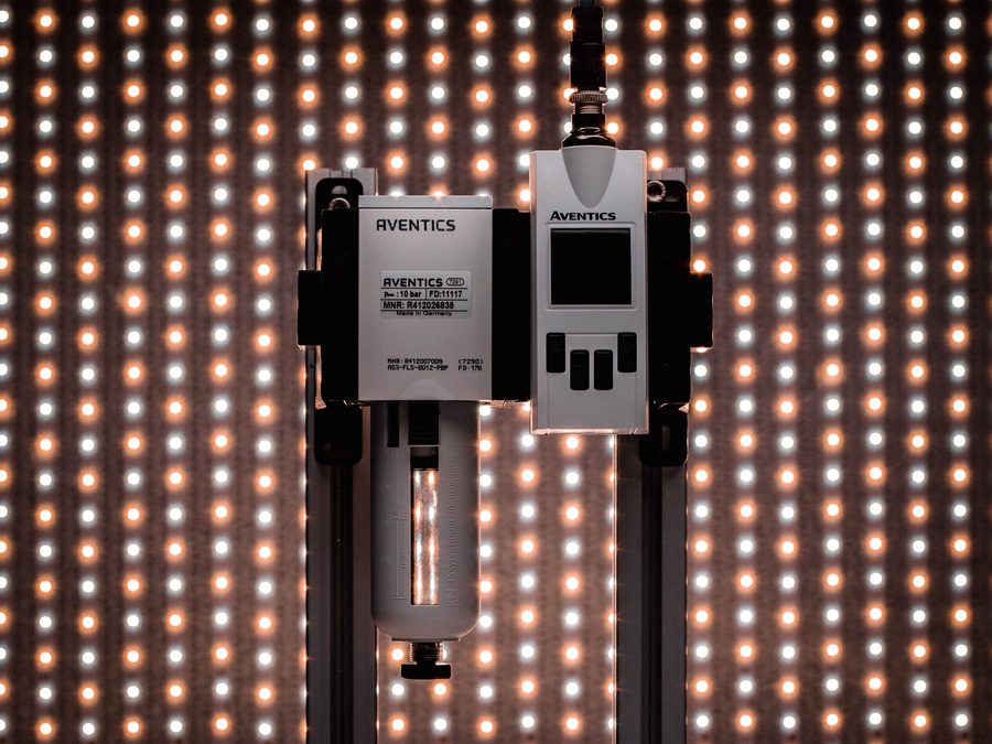 Druckluft-Wartungseinheit mit pneumasens-Sensor